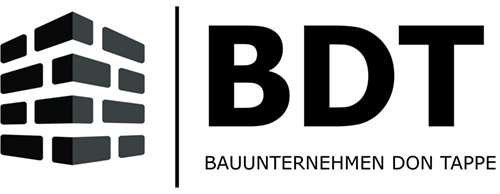 „Bauunternehmen Don Tappe“-Logo, zur Startseite